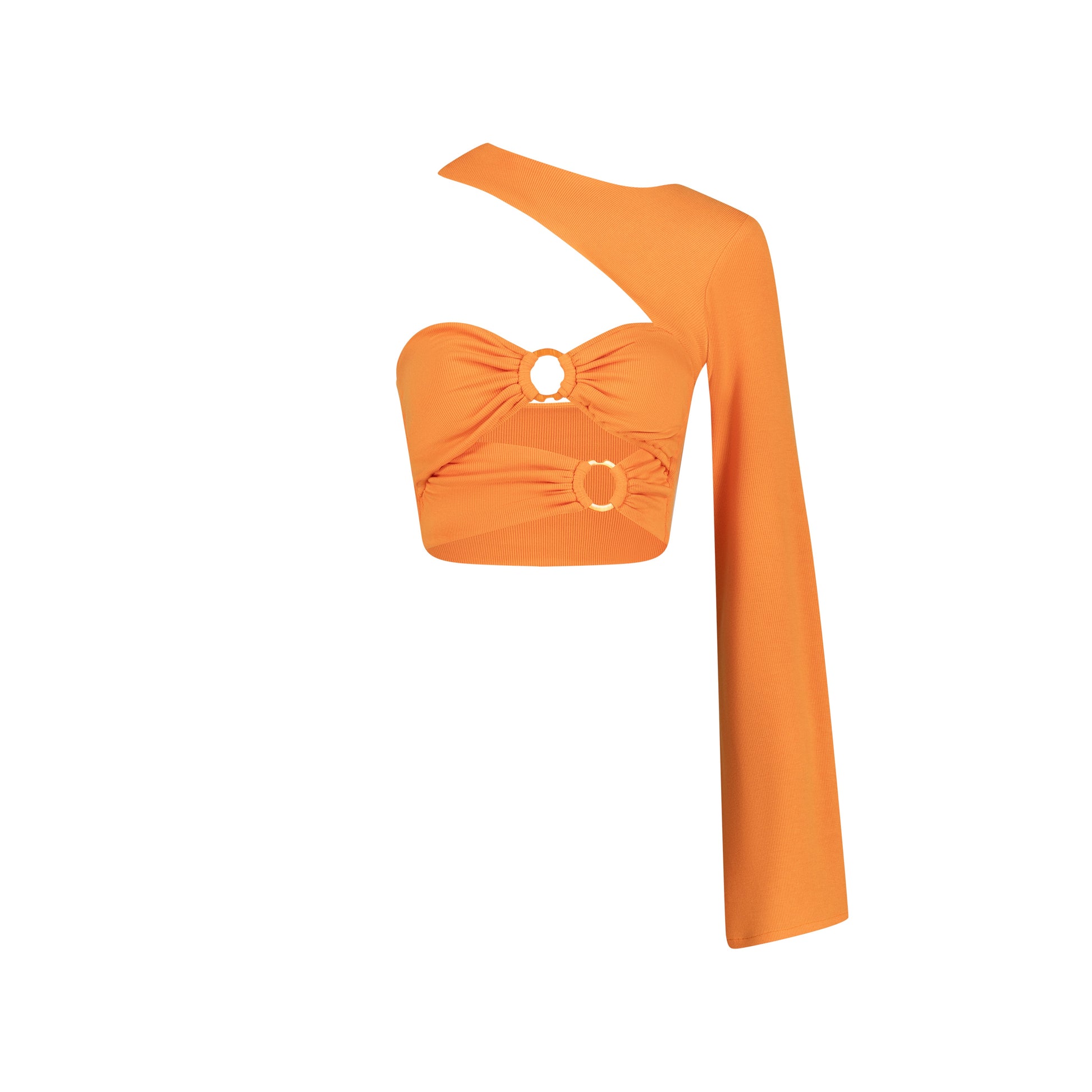 Orange crop top from Autonomie