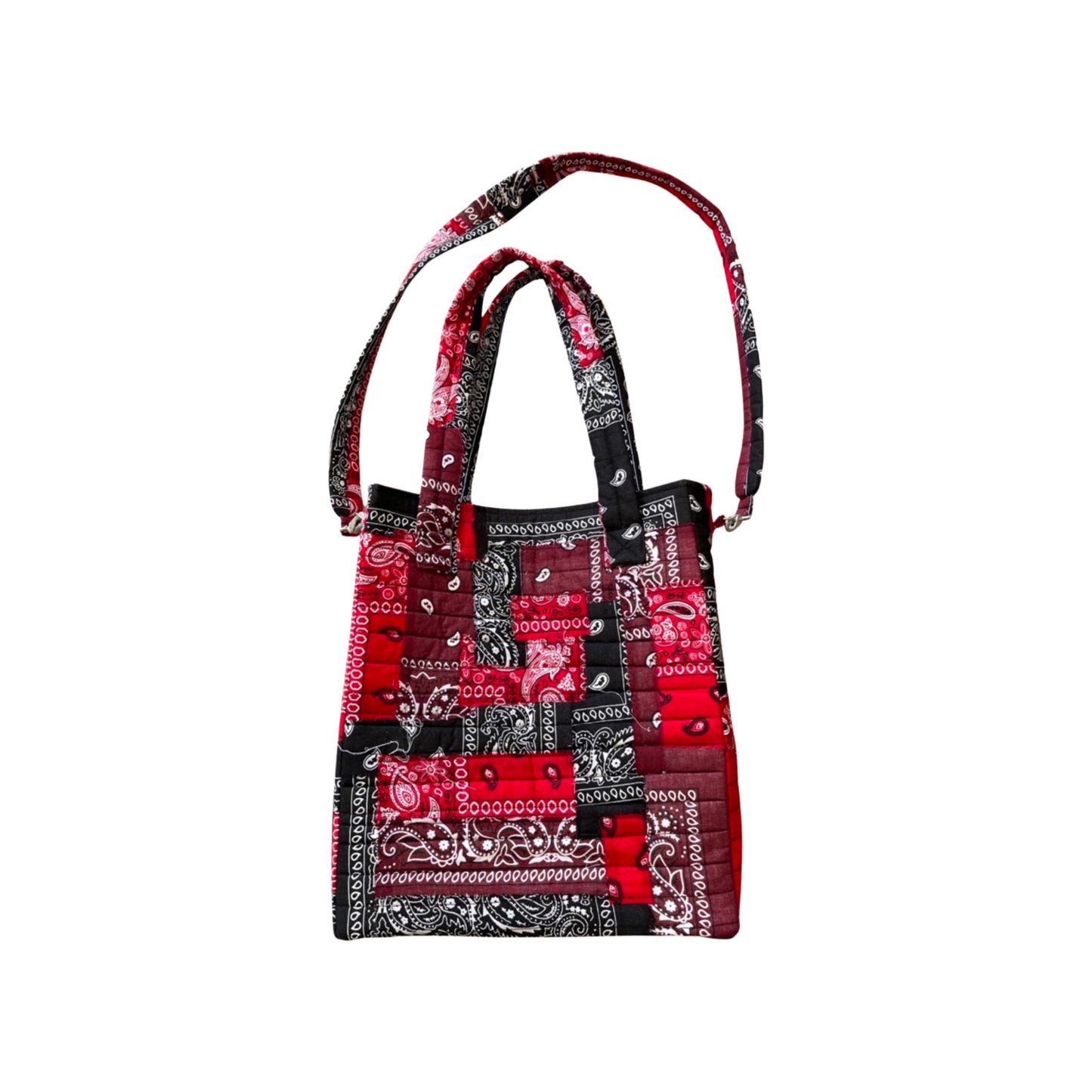 Bardot Quilted Patchwork Tote Bag