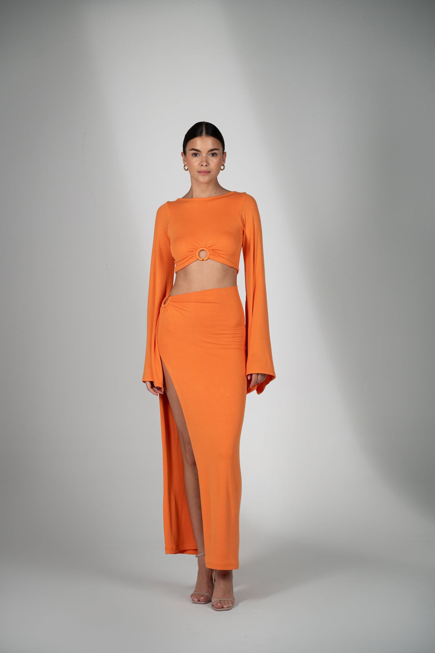 Orange Maxi Dress