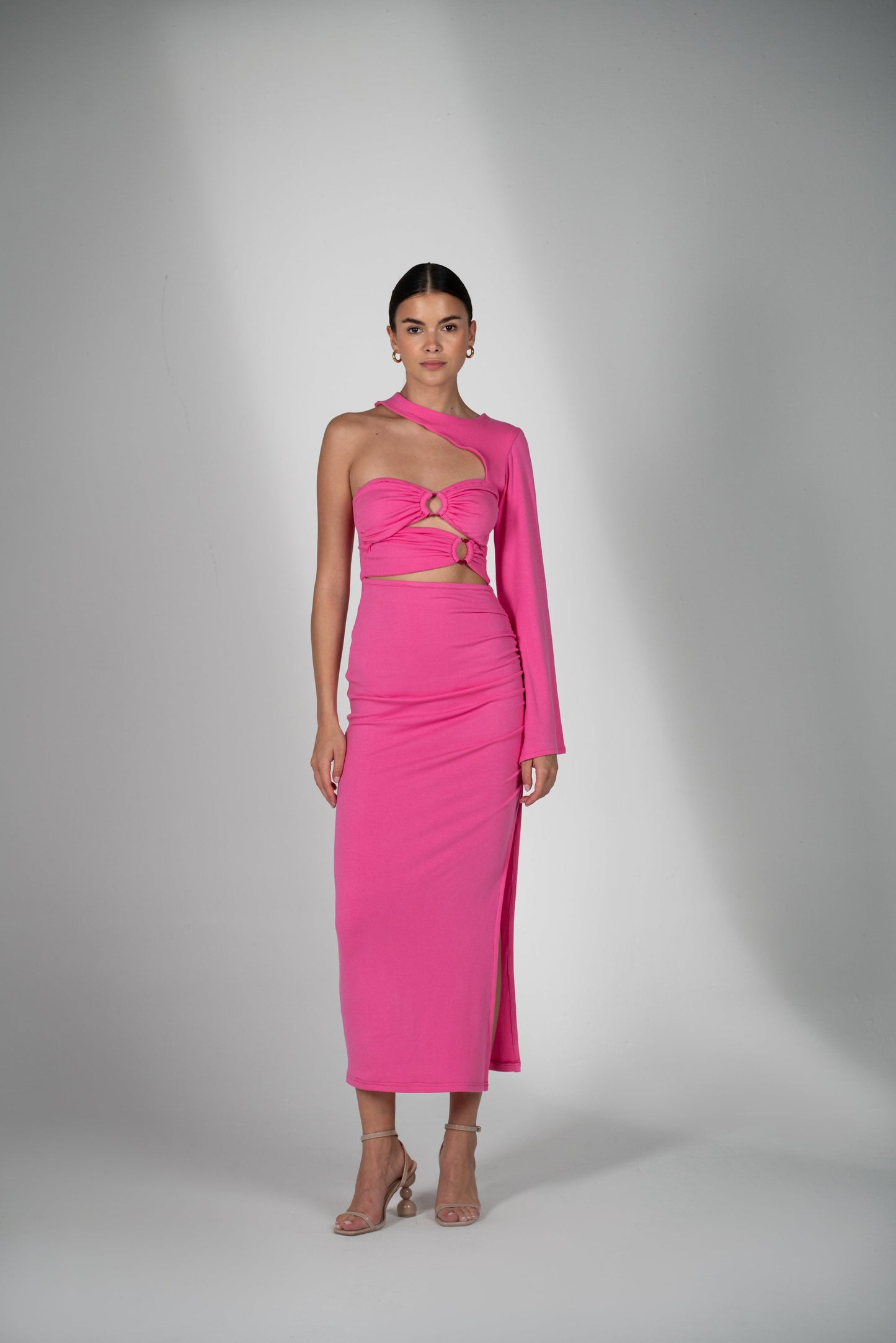 Harmonia Dress Pink Maxi