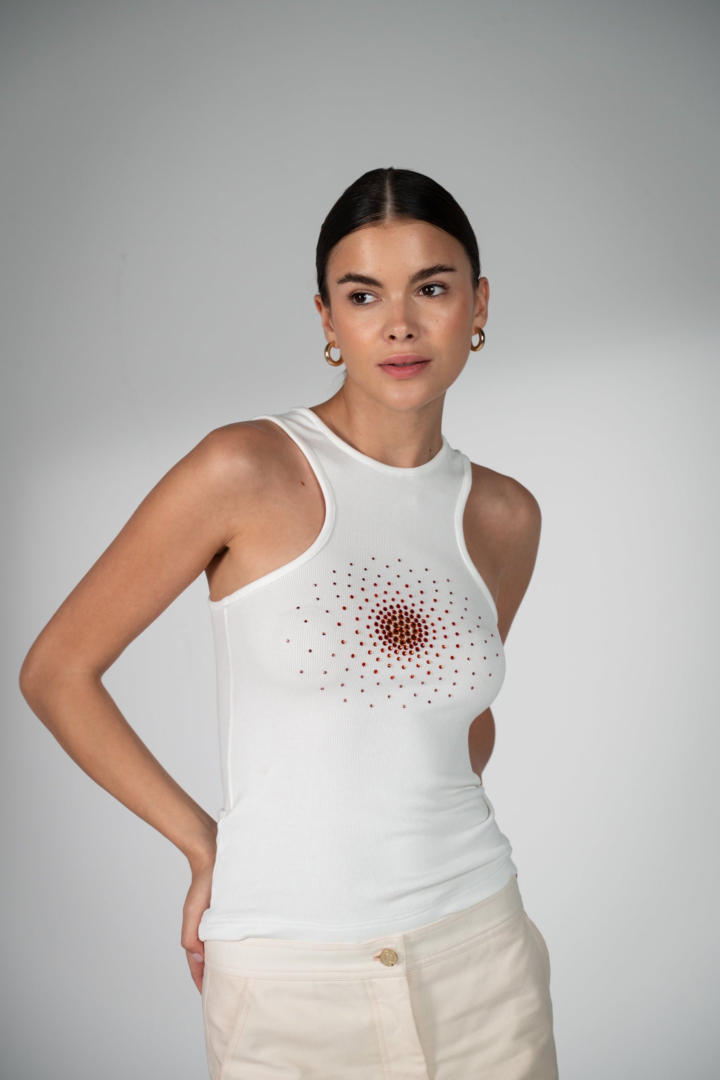 White Tank Top from Autonomie