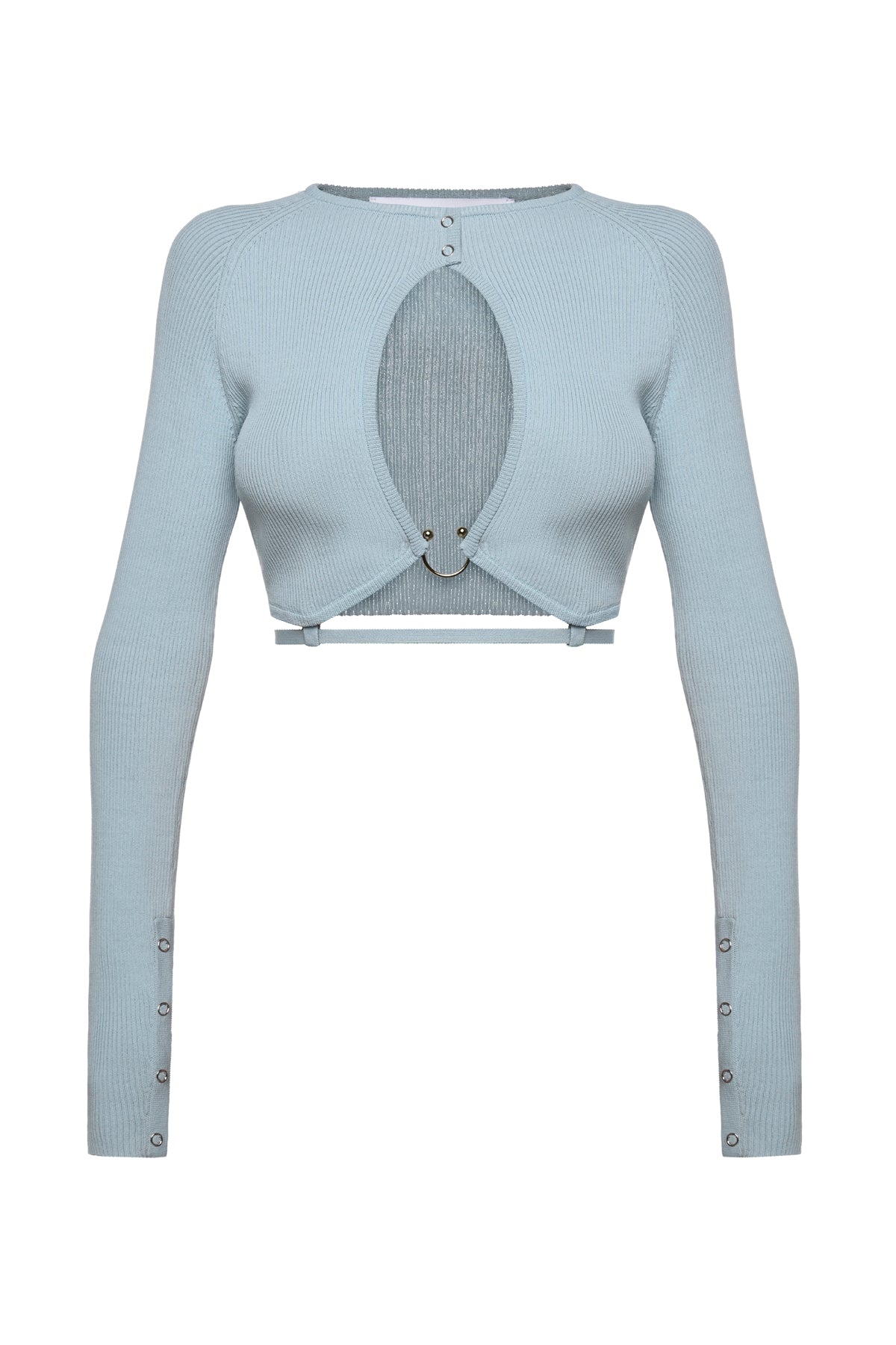 Piercing Cut-Out Crop Top from Materiel