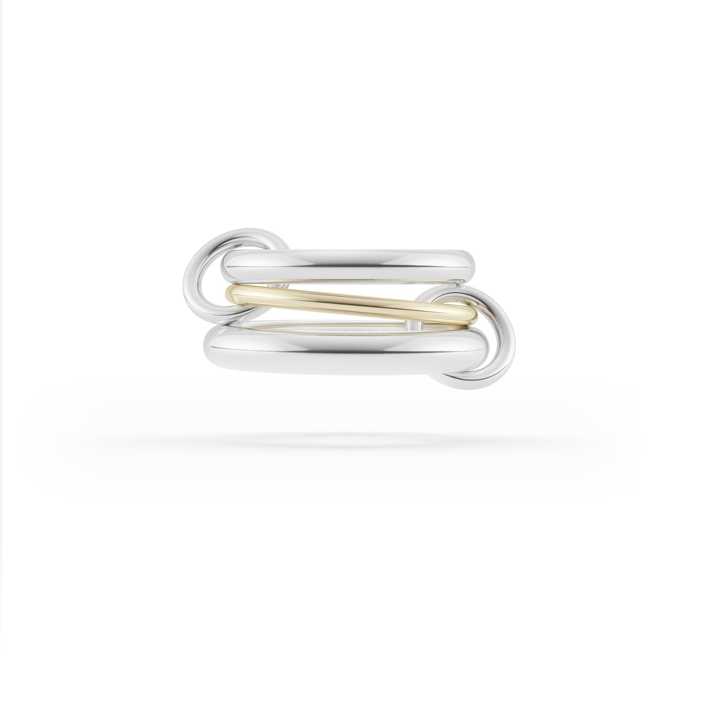 Amaryllis 18k and Sterling Silver Ring