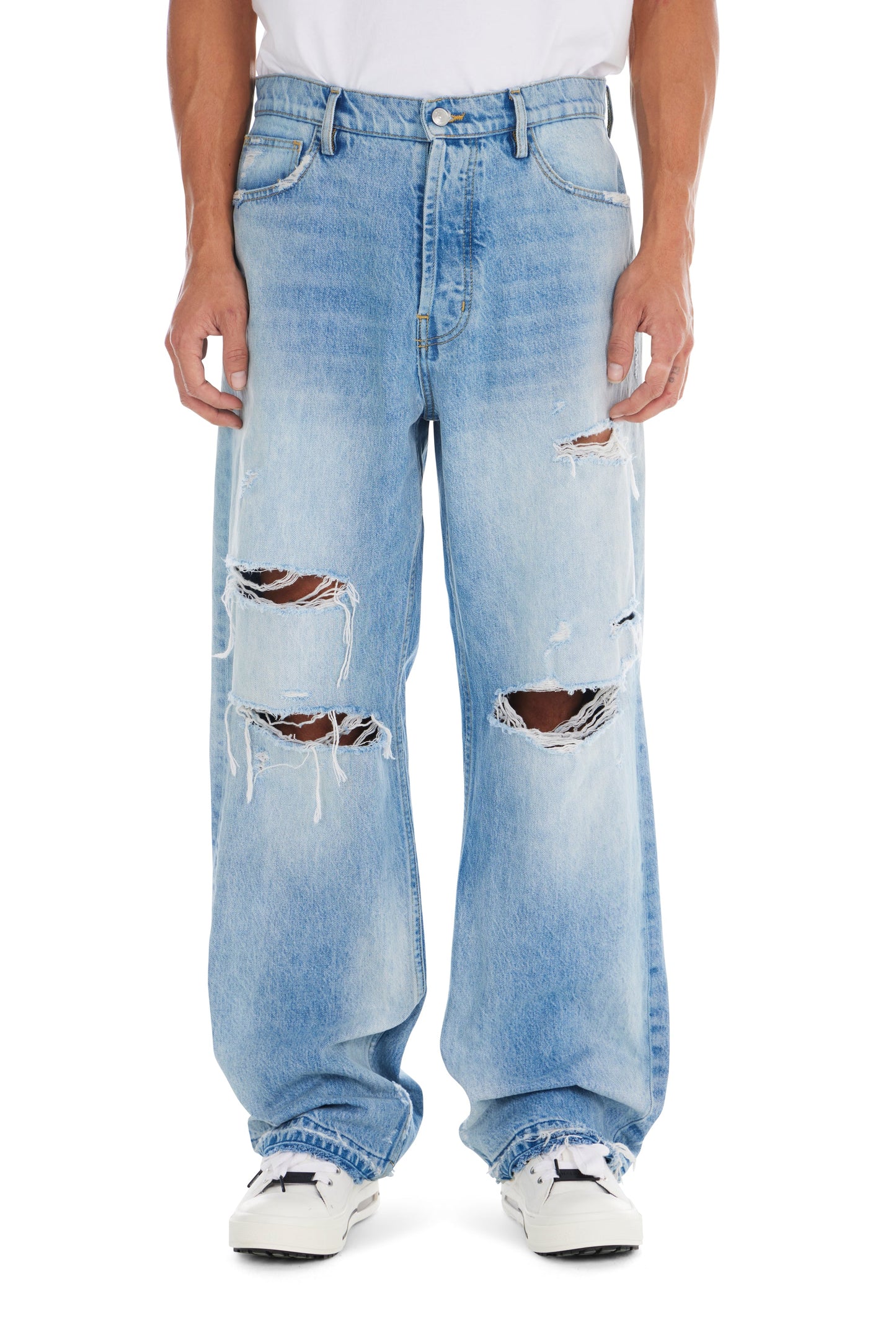 Tinted Wide Straight Jeans