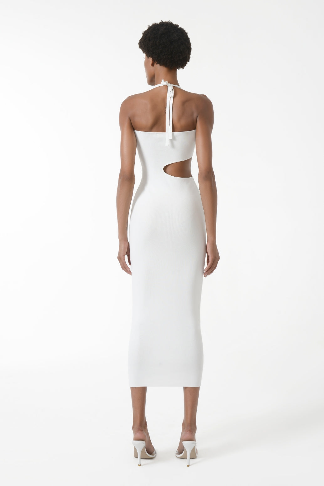 Second Skin Knit Dress white from Materiel