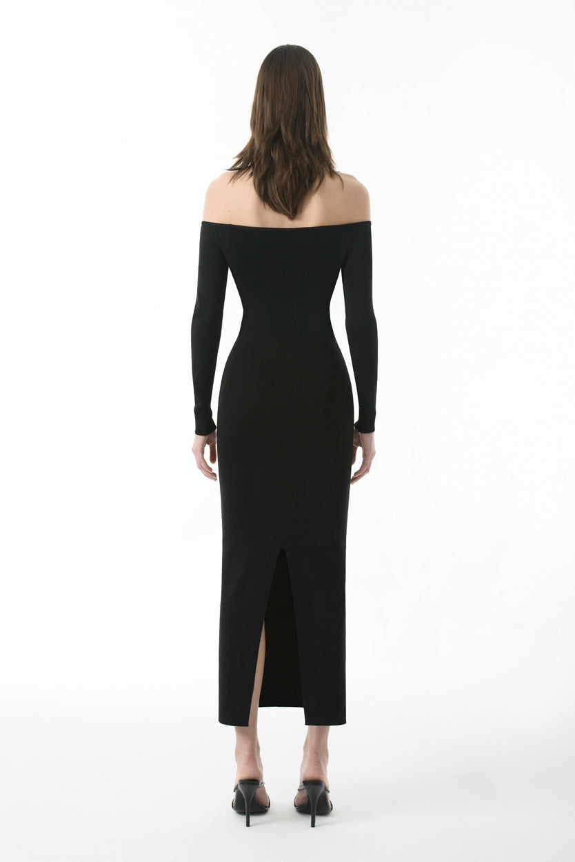 Off-Shoulder Midi Dress from Materiel