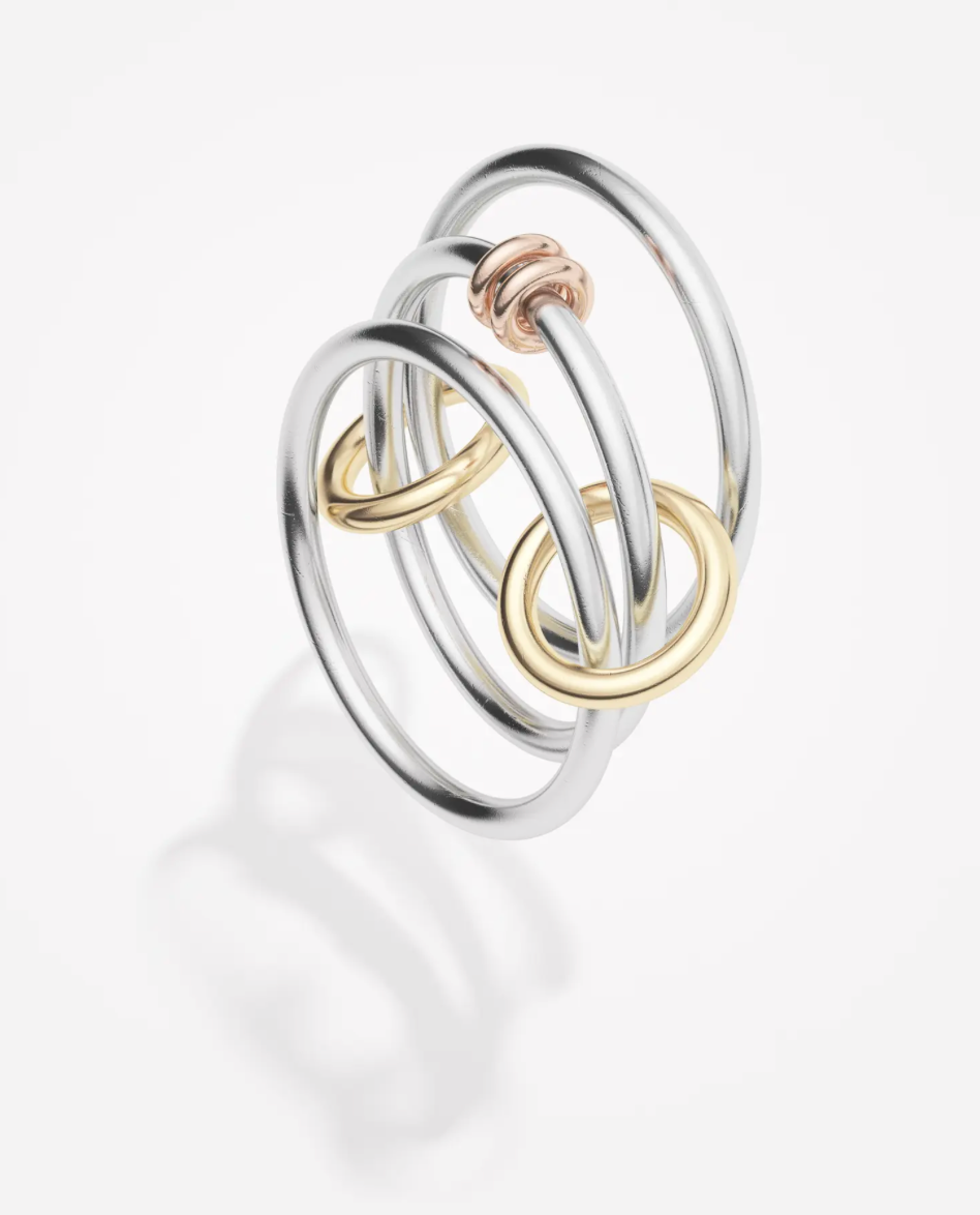Acacia SG 18k and Sterling Silver Ring