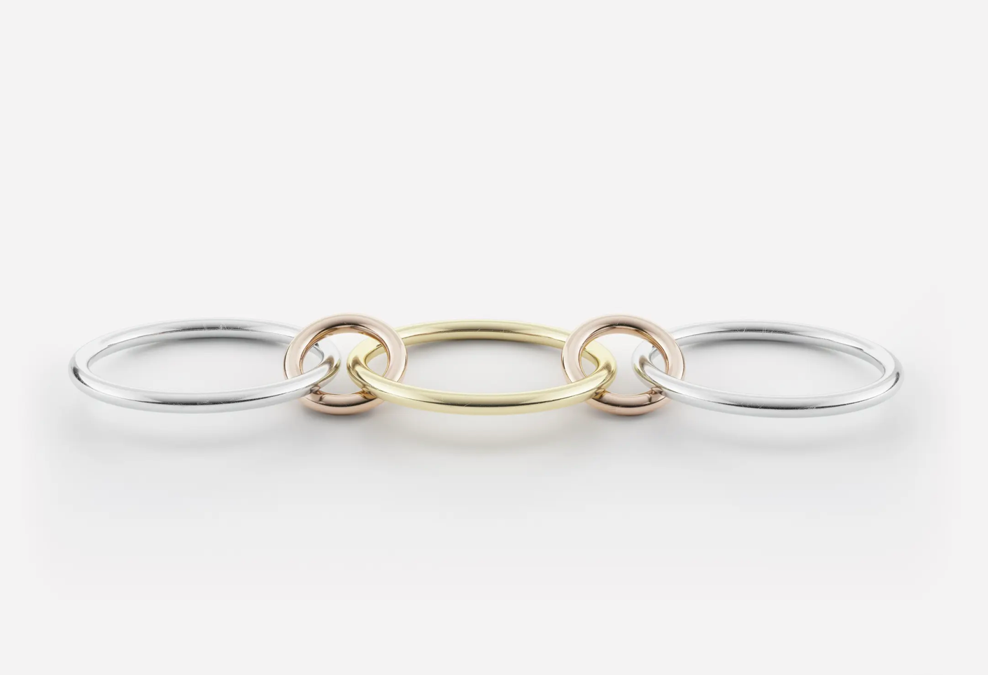 Solarium 18k Gold Band Ring