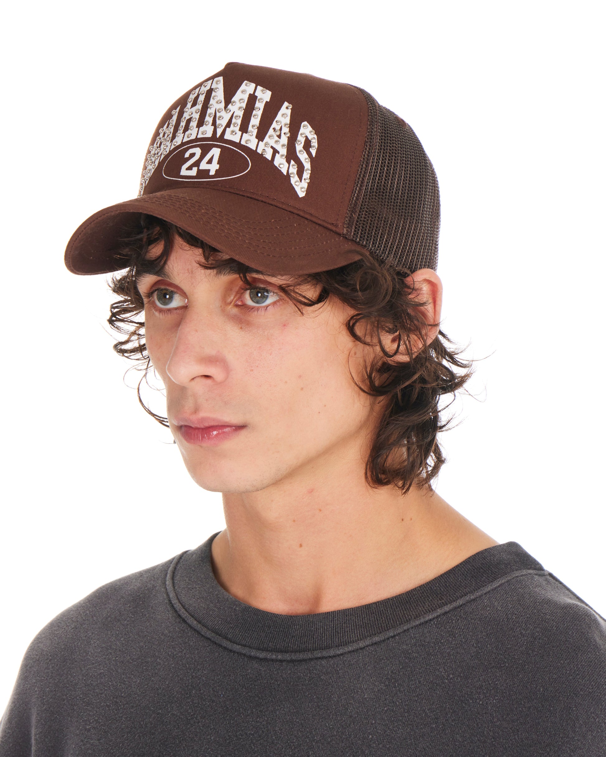 Studded Nahmias Marquee Trucker Hat