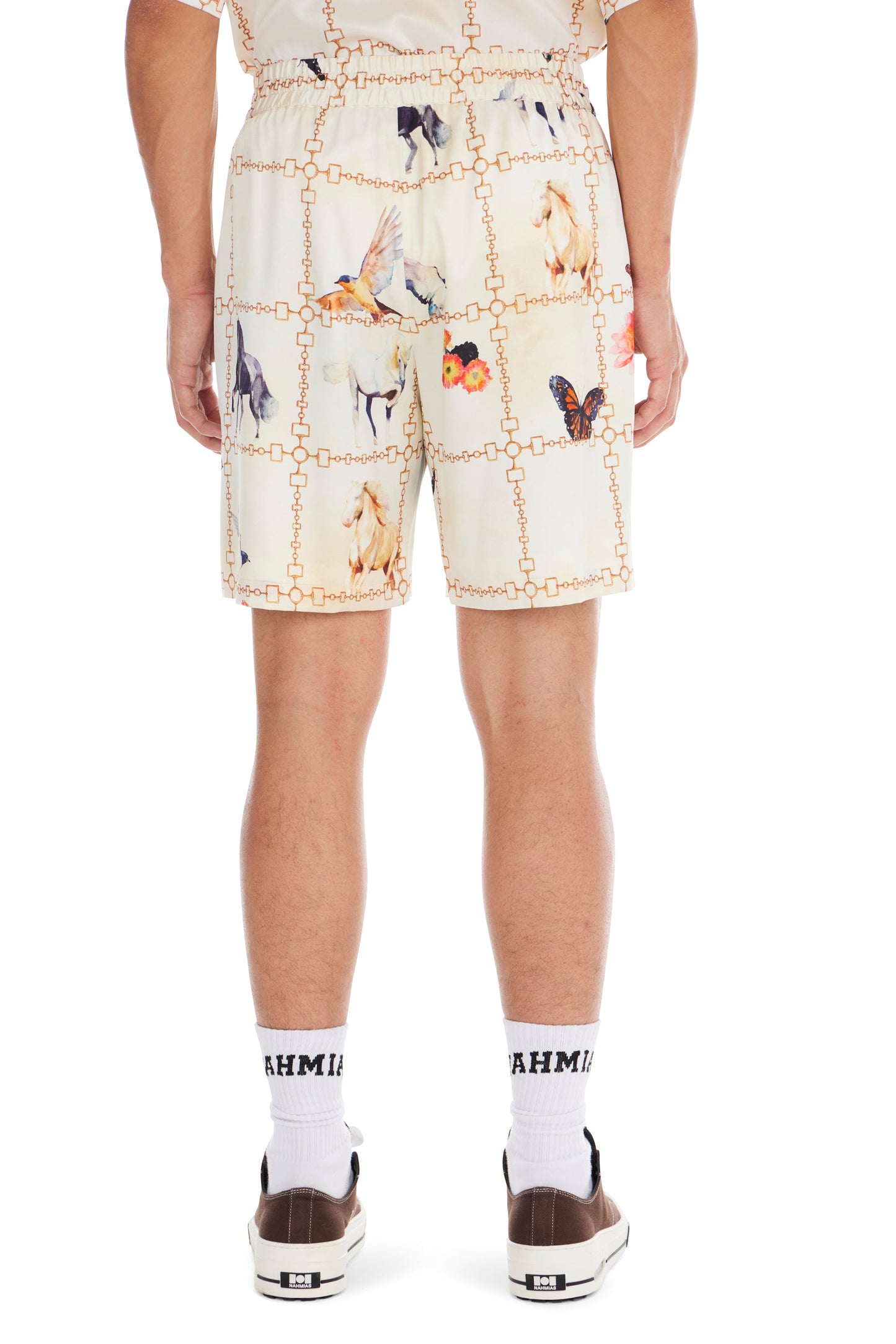 Wildlife Silk Shorts