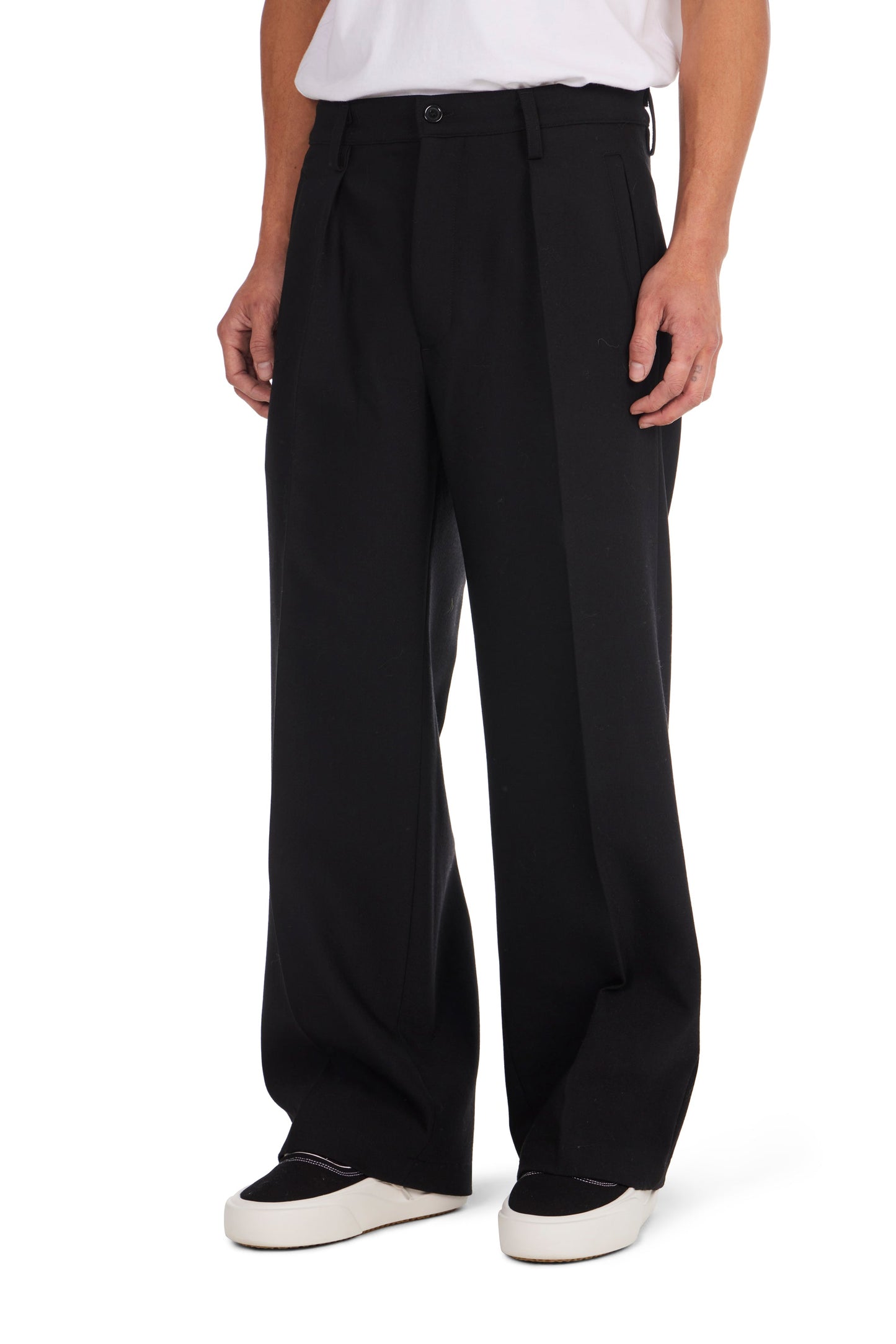 Suiting Pleated Trousers