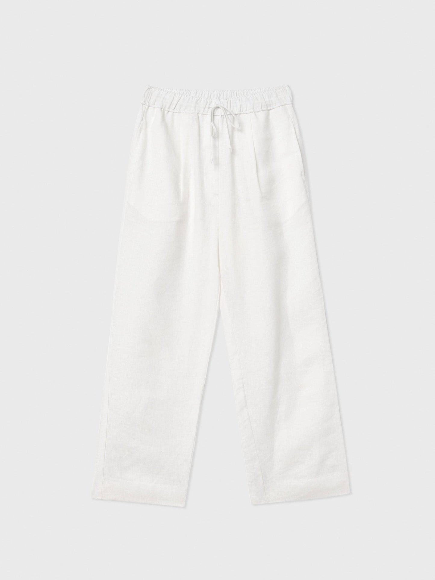 Essential Drawstring Linen Pants