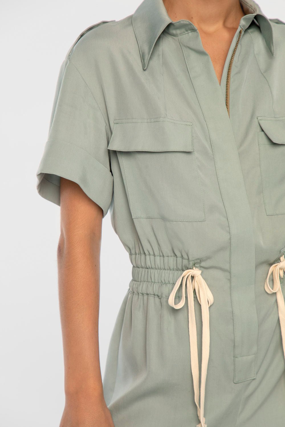 Technical Twill Playsuit