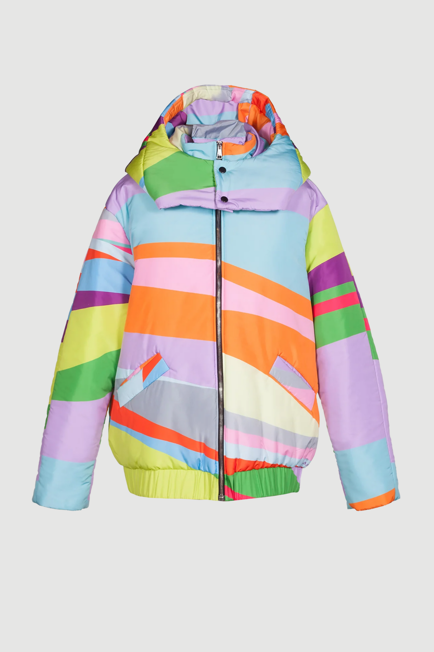 Oversized Jacket Rainbow