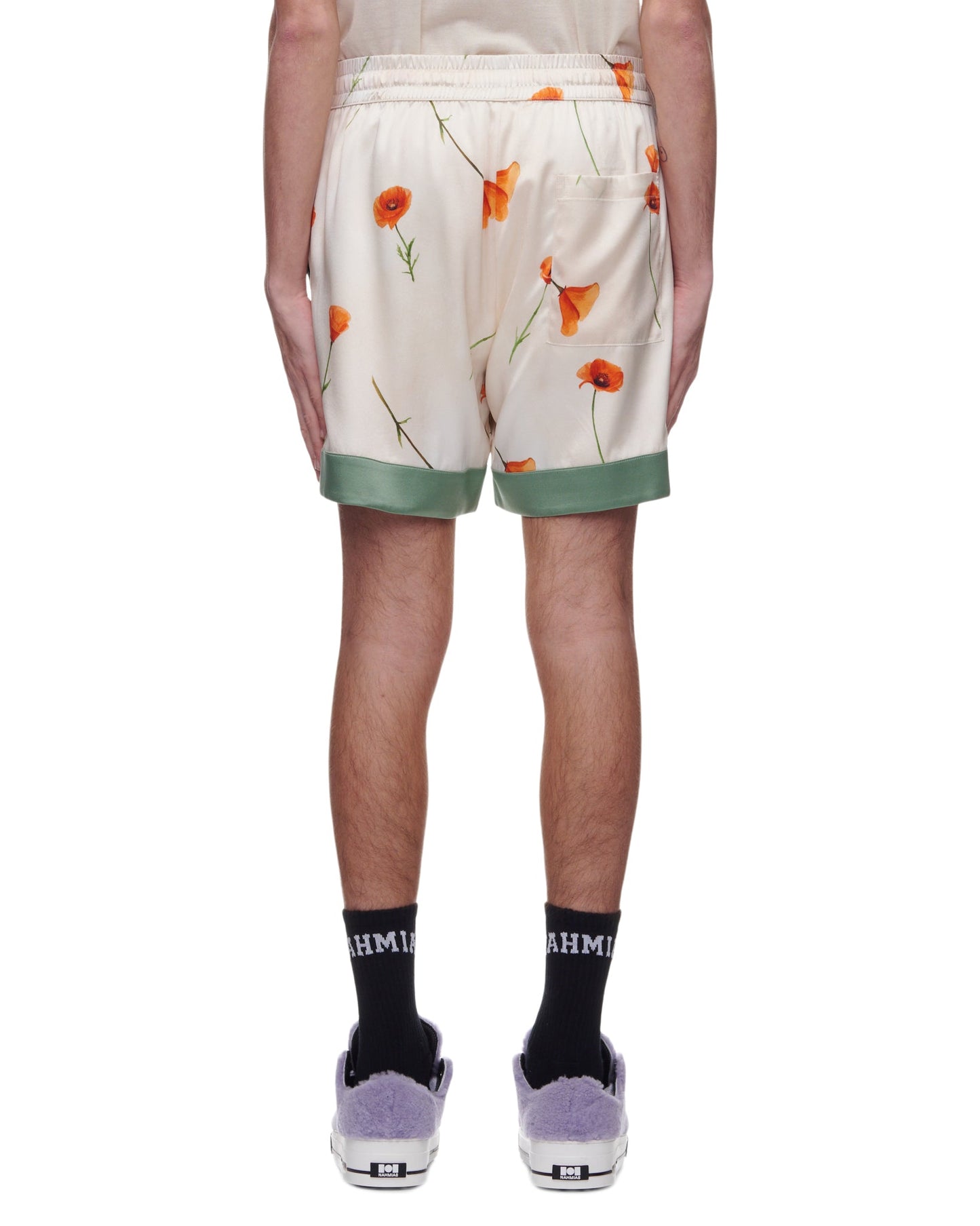 Poppy Silk Shorts