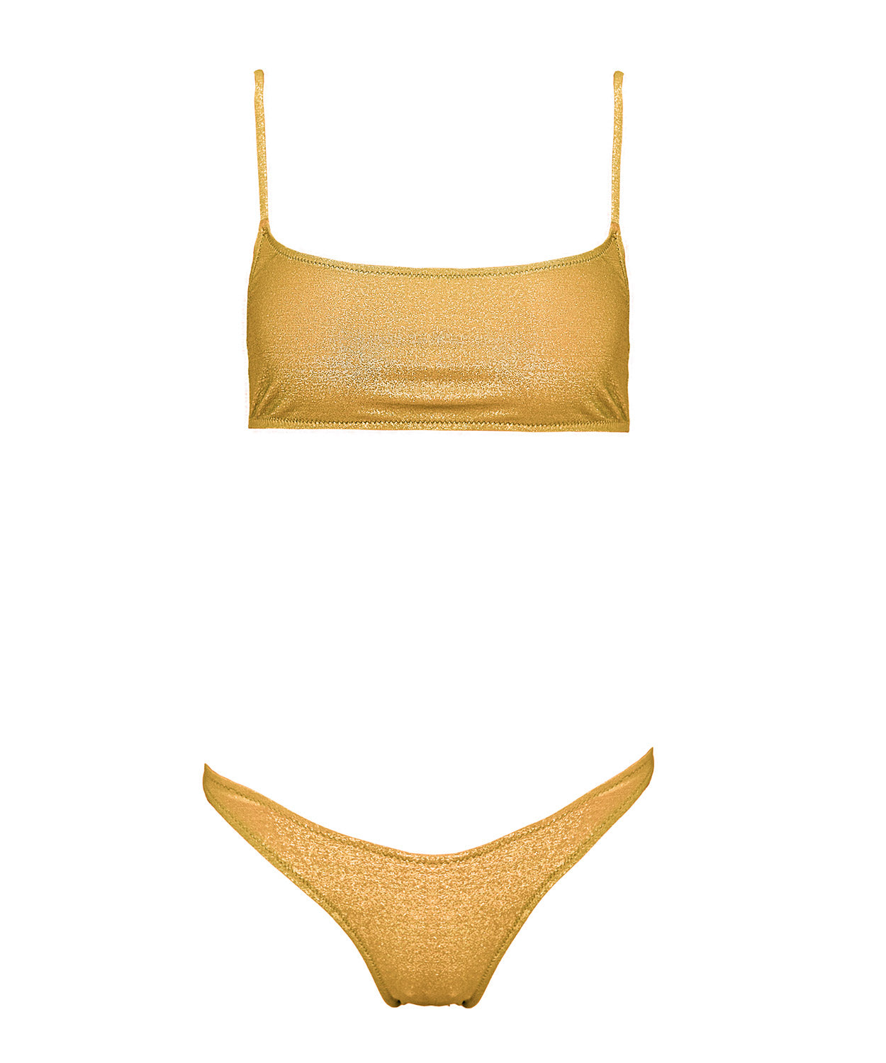 Chiara Glitter Gold Bikini