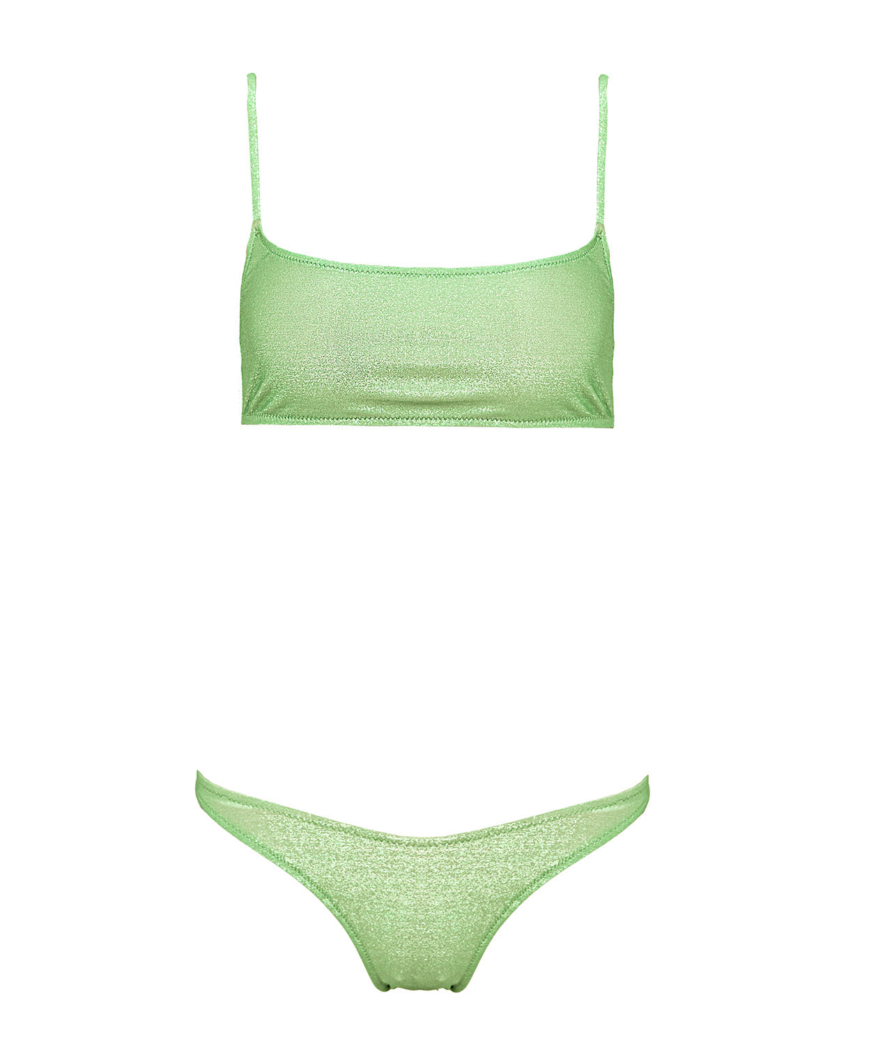Chiara Glitter Lime Bikini