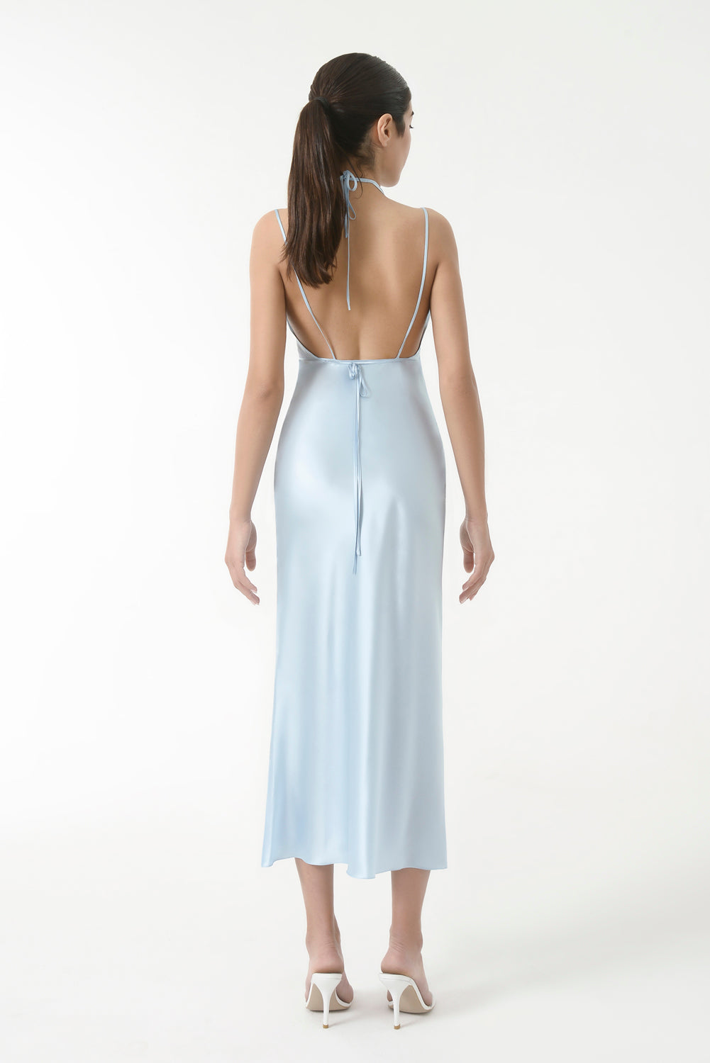Two-In-One Halter Dress