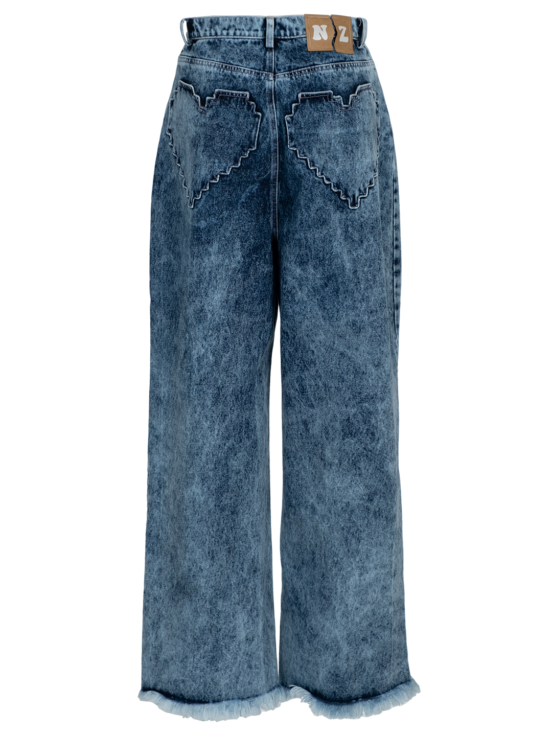 Pixel Heart Jeans